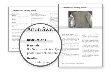 The Arran Sweater Knitting Pattern